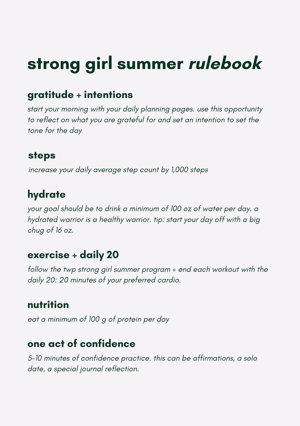 Strong Girl Summer TWP Collab