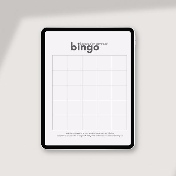 All in One Undated Planner (PDF)