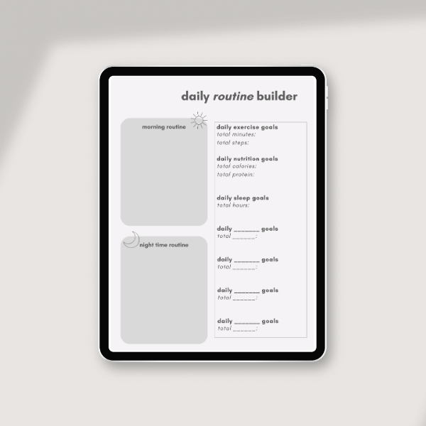 All in One Undated Planner (PDF)