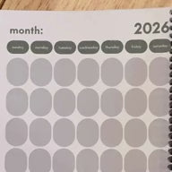All in One Undated Planner